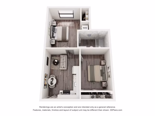 M15 - Furnished 1111 floor plan
